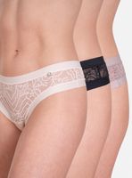 Pack 3 Colaless Encaje Borde Elástico Suave