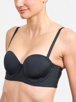 Sostén Strapless Microfibra con Arco
