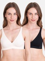 Pack 2 Sostén sin Arco y Padding Algodón