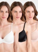 Pack 3 Sostén Colores Básicos con Arco