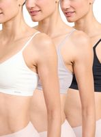 Pack 3 Peto Seamless Rib sin Padding