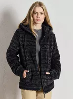 Polar Estampado con Gorro