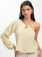 Blusa Asimétrica Aida Verde