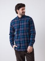 Camisa Franela Checks Multicolor