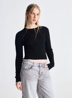 Sweater Tejido Acanalado