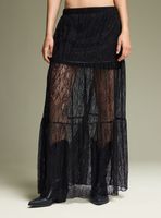Falda Encaje Larga