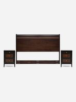 Set de Muebles Resplado + Veladores Opera II King
