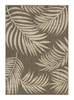 Alfombra Bajada de Cama Tropical Beige 67x120 cm