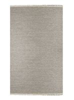 Alfombra Plain Fringes Gris 67x120 cm