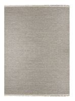 Alfombra Plain Fringes Gris 240x330 cm