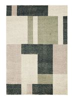 Alfombra Bajada de Cama Block Azul 80x120 cm