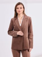 Blazer de Pana con Diseño Espiga