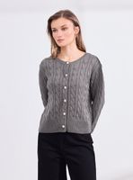 Chaleco Full Trenzado con Botones Náuticos