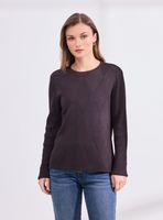 Sweater con Textura de Rombos en Delantero