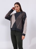 Sweater con Rombos