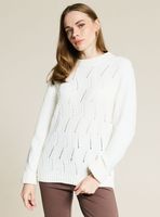 Sweater Chenille Calado Lurex