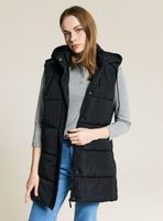 Parka Básica Larga sin Mangas