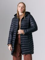 Parka Larga Básica con Gorro