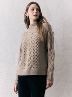 Sweater Crew Neck Trenzado