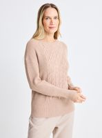 Sweater Delantero Trenzado