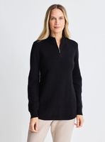 Sweater Medio Cierre Trenzado