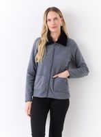 Polar Cuello Camisero Piel Sintética