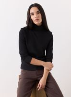 Polera Mezcla Lyocell y Algodón en Tela de Canutón