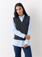 Sweater Lana Diseño Cuello V