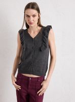 Chaleco Tipo Vest con Vuelo