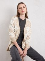 Chaleco con Diseño Metalizado