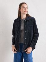 Chaqueta Sobrecamisa de Cotelé Delgado Confort