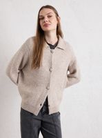 Chaleco con Cuello y Botones Forrados