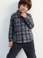 Camisa de Cuadros Micropolar Niño
