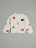 Sweater Cuello Redondo Acrílico Niña