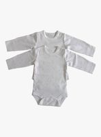 Bipack Body Estampado Estrellitas y Liso Niña