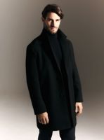 Abrigo con Lana Largo