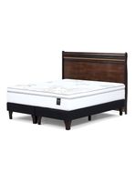 Cama Europea Art 4 2 Plazas Base Dividida Opera II + Respado