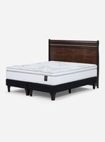 Cama Europea Art 4 King Opera II + Respaldo