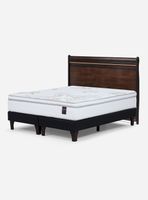 Cama Europea Art 4 Súper Kimg Opera II + Respaldo