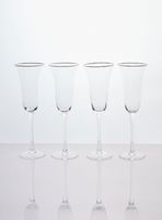 Set de 4 Copas Silver 180 ml