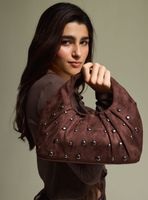 Cartera de Hombro Tachas Redondas