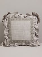 Cojín Maria Antonieta Blanco 40x40 cm