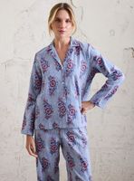 Pijama Set Franela Camisero Full Estampado