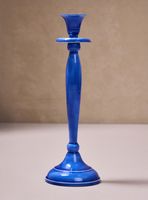 Candelabro Cobalto Ecléctica 11x11x30 cm