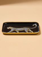 Plato Rectangular Leopardo 10x15 cm