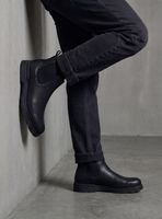 Botín Caña Media con Elástico Lateral Hombre