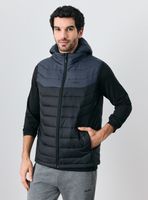 Parka Sin Mangas y Gorro Desmontable