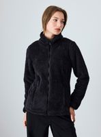 Polar Coral Fleece con Cierre y Cuello Alto