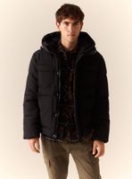 Parka Sólida Acolchada