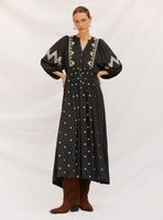 Vestido Cuello Redondo